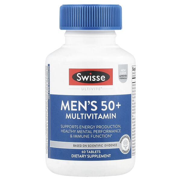 Men's 50+ Multivitamin, 60 Tablets
