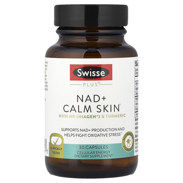 Swisse, Plus, NAD+ Calm Skin, 30 Capsules