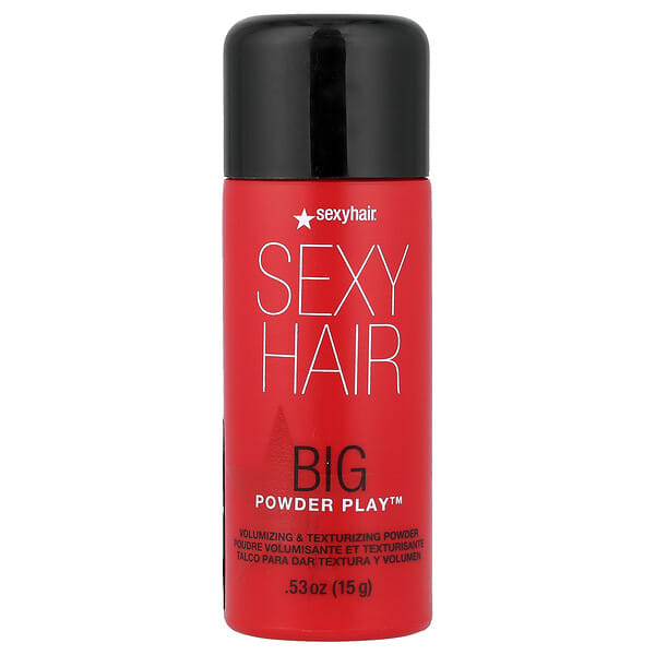 SexyHair, Powder Play™, 볼류마이징 및 텍스처라이징 파우더, 15g(0.53oz)