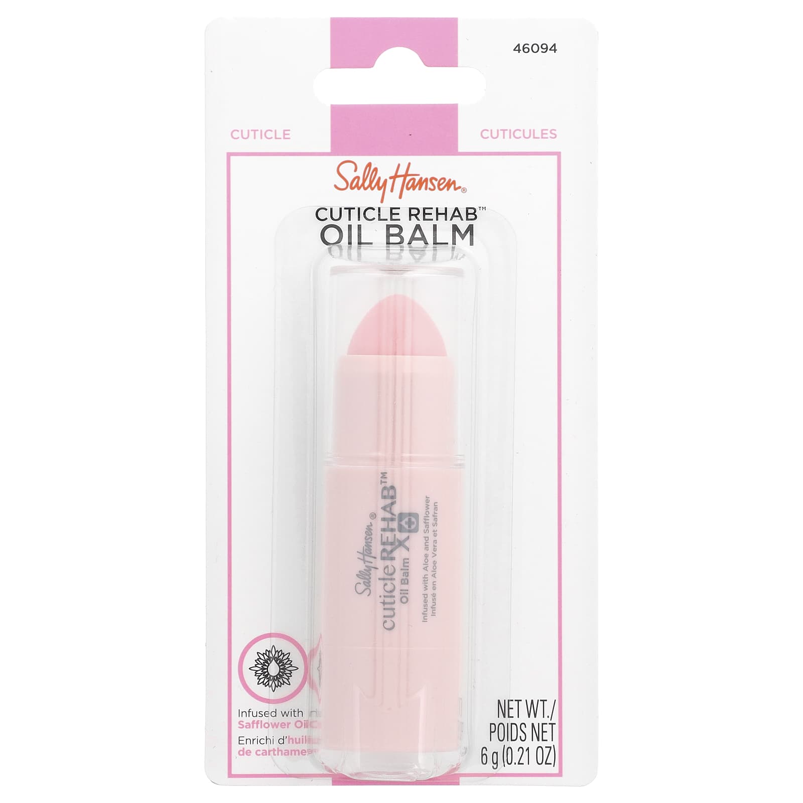Sally Hansen, Cuticle Rehab™ Oil Balm, 0.21 oz (6 g)