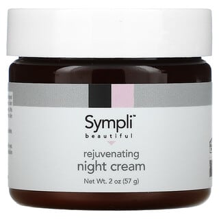 Sympli Beautiful, Омолаживающий ночной крем, 57 г (2 унции)
