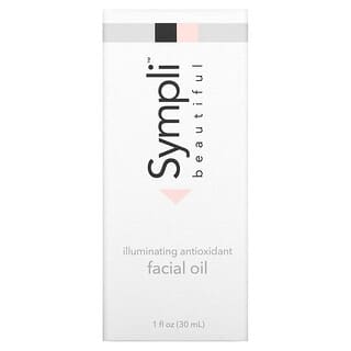 Sympli Beautiful, Óleo Facial Iluminador Antioxidante, 30 ml (1 fl oz)