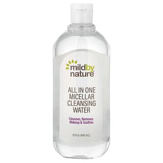 Mild By Nature, Eau micellaire nettoyante tout-en-un, 400 ml
