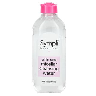 Sympli Beautiful, 多合一膠束清潔水，13.5 液量盎司（400毫升）