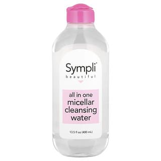 Sympli Beautiful, All In One Micellar Cleansing Water, reinigendes Mizellenwasser, 400 ml (13,5 fl. oz.)