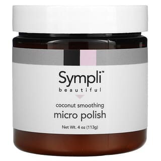 Sympli Beautiful, Coconut Smoothing Micro Polish, glättendes Mikropeeling mit Kokosnuss, 113 g (4 oz.)
