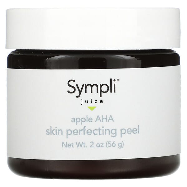 Sympli Beautiful, Juice, пилинг для улучшения состояния кожи с яблочным соком и АГК, 56 г (2 унции)