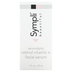 Sympli Beautiful, Serumdipity, Retinol Vitamin A Facial Serum, 1 fl oz (30 ml)