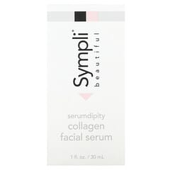 Sympli Beautiful, Serumdipity Age Refining Collagen Facial Serum, 1 fl oz (30 ml)