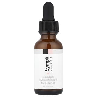 Sympli Beautiful, Serumdipity, Hyaluronic Acid Facial Serum, 1 fl oz (30 ml)