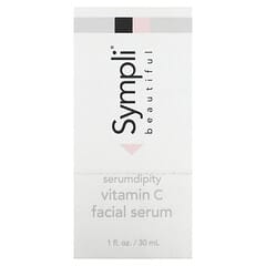 Sympli Beautiful, Serumdipity, Vitamin C Facial Serum, 1 fl oz (30 ml)