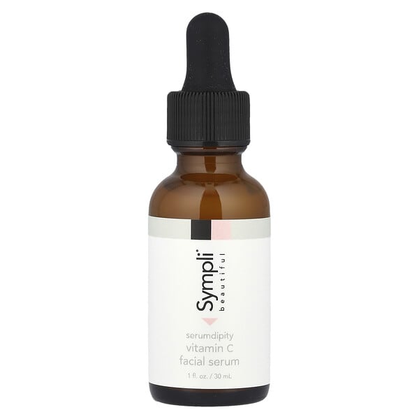 Sympli Beautiful, Serumdipity, Age Refining Vitamin C Serum, 1 fl oz (30 ml)