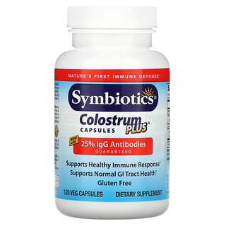 Symbiotics, Colostrum Plus, 120 capsules végétariennes