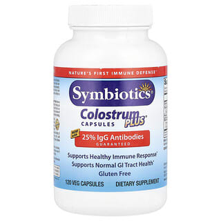 سيمبيوتيكس‏, Colostrum Plus® ، 120 كبسولة نباتية