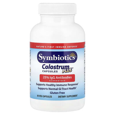 Symbiotics, Colostrum Plus®, 60 Vegetarian Capsules