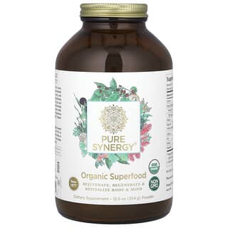 Pure Synergy, органический порошок из суперзелени, 354 г (12,5 унции)