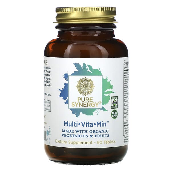Pure Synergy, Multi Vita Min, 60 Tablets