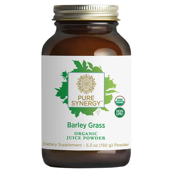 Pure Synergy, Barley Grass, Organic Juice Powder, 5.3 oz (150 g) — product photo 1