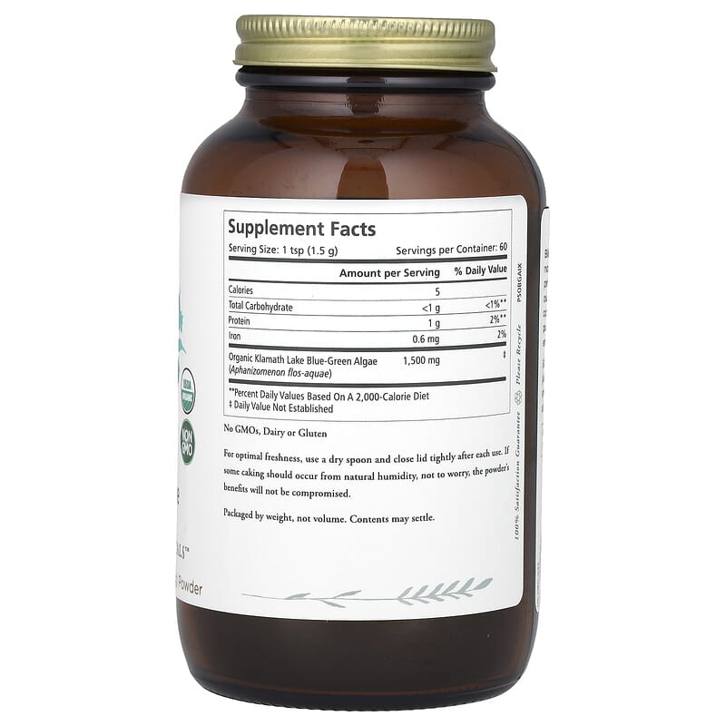 Blue-Green Algae Powder, 3.2 oz ( 90 g)