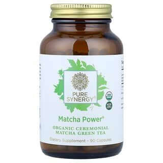 Pure Synergy, Matcha Power, 90 capsules (500 mg per capsule)
