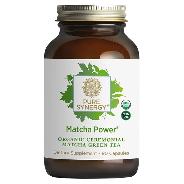 Pure Synergy, 抹茶粉，90 粒膠囊（每粒膠囊 500 毫克）