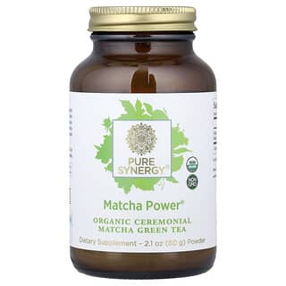 Pure Synergy, Matcha Power, матча в порошке, 60 г (2,1 унции)