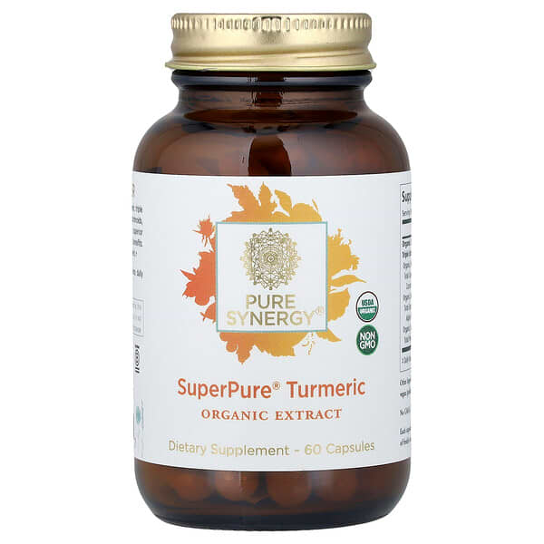 Pure Synergy, SuperPure® Turmeric, 60 Capsules — product photo 1