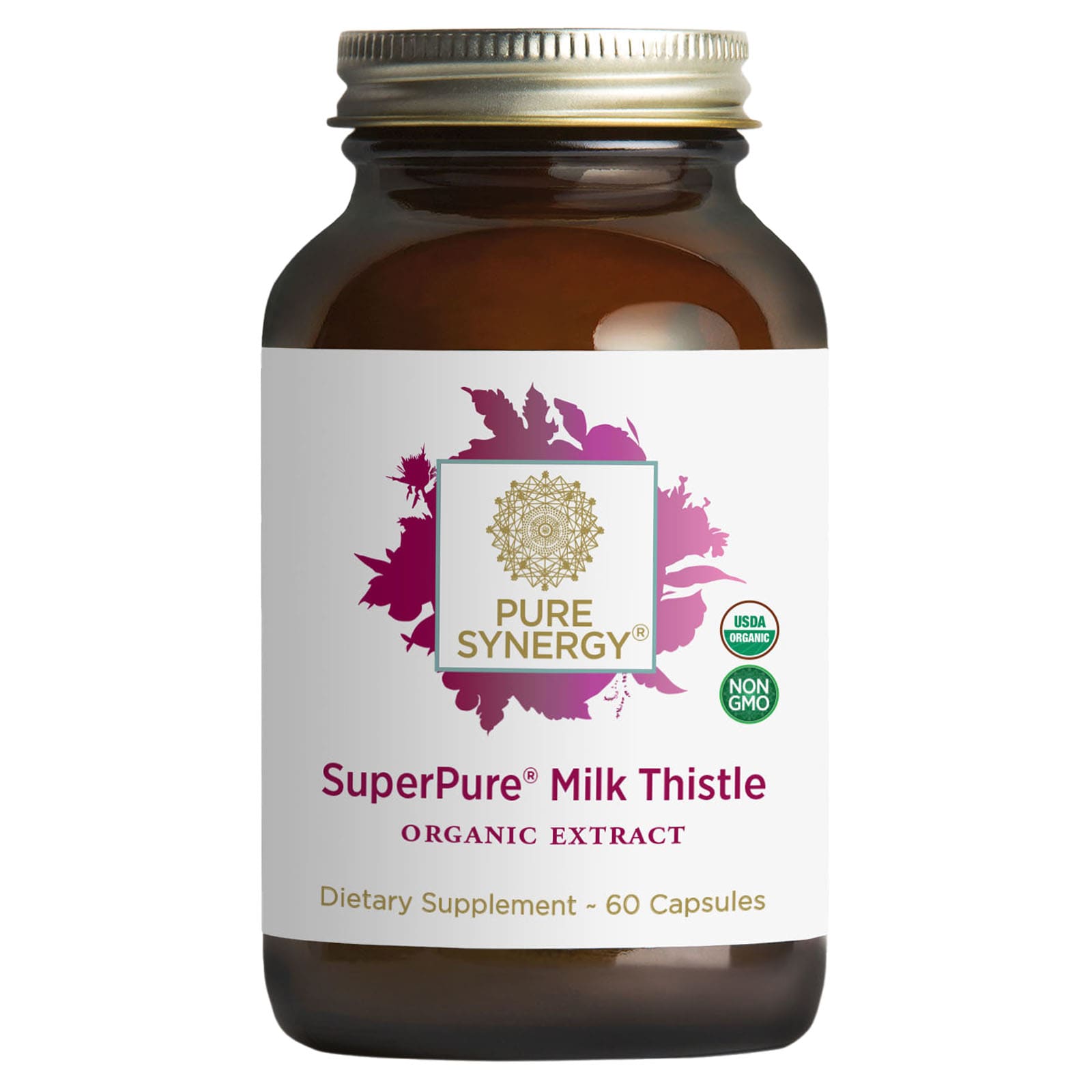 Pure Synergy SuperPure Milk Thistle – 60 gélules de Pure Synergy