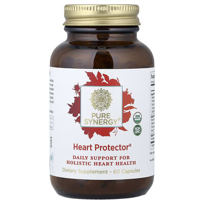 Pure Synergy, Heart Protectant, 60 Capsules