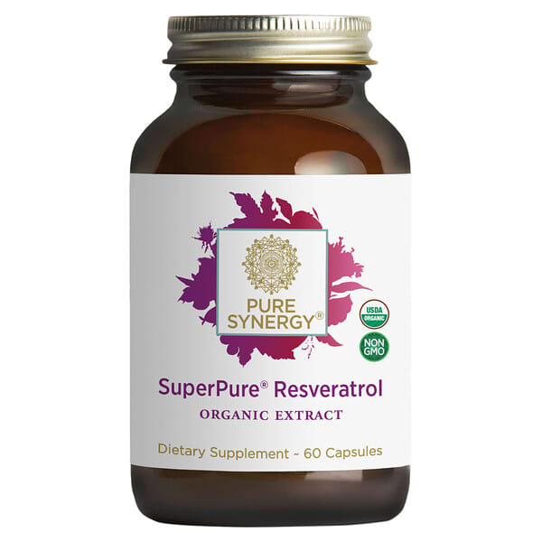 Pure Synergy, SuperPure® Resveratrol, 60 Capsules — product photo 1