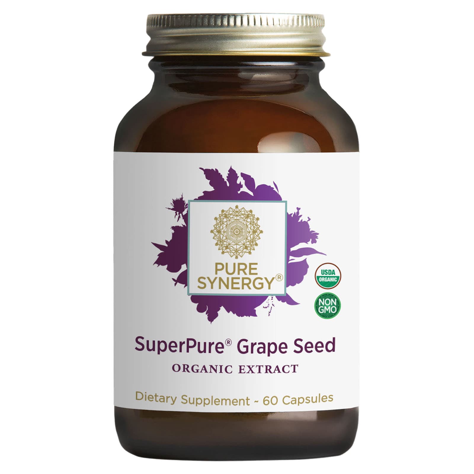 Pure Synergy SuperPure Grape Seed – SuperPure Grape Seed – 60 gélules de Pure Synergy