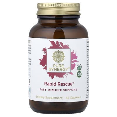 Pure Synergy, Rapid Rescue® Capsules, 42 Capsules