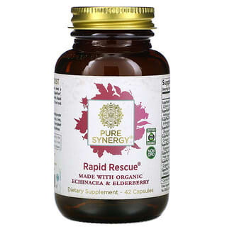 Pure Synergy, Rapid Rescue, 42 капсулы