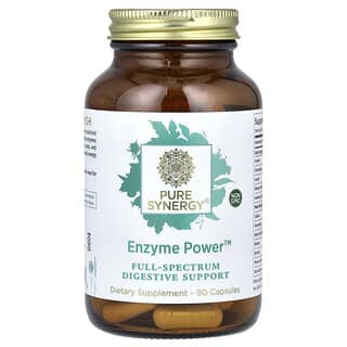 Pure Synergy, Enzyme Power, 90 Capsules