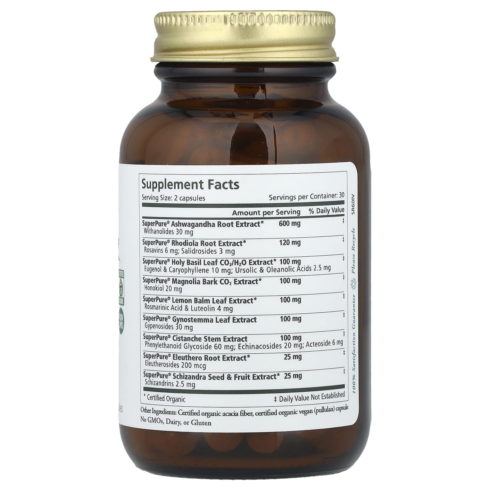 Pure Synergy, Stress Remedy®, 60 Capsules