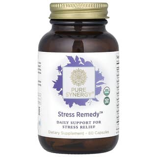 Pure Synergy, Stress Remedy, Stressreduktion, 60 Kapseln