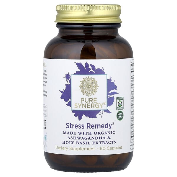 Pure Synergy, Stress Remedy®, 60 Capsules — product photo 1