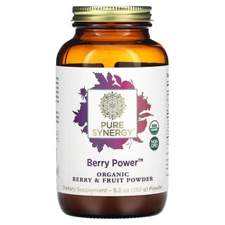 Pure Synergy, Organic Berry & Fruit Powder, Berry Power, 5.3 oz (150 g)