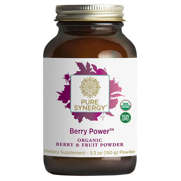 Pure Synergy, Berry Power™, Organic Berry & Fruit Powder, 5.3 oz (150 g) — product photo 1