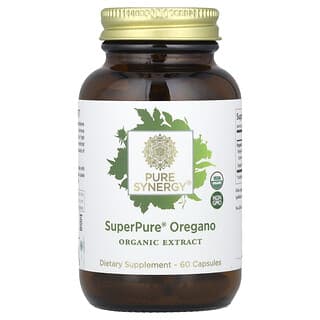 Pure Synergy, Orégano SuperPure®, 60 cápsulas