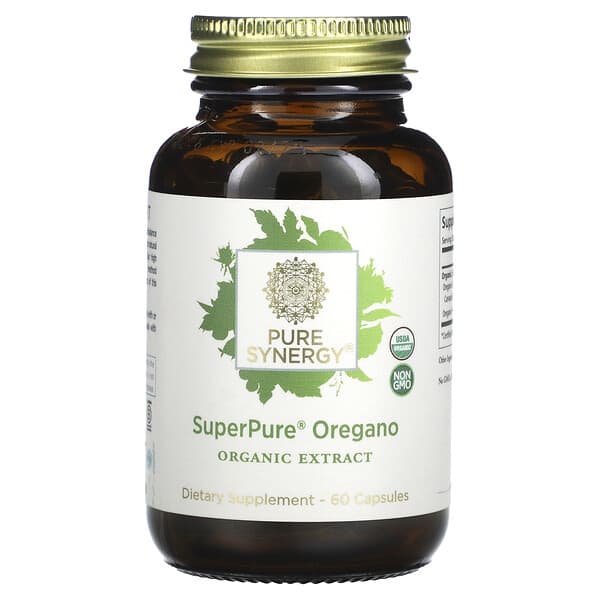 Pure Synergy‏, SuperPure Oregano, 60 Capsules