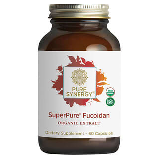 Pure Synergy, SuperPure® Fucoidan, 60 Capsules (100 mg Capsule)