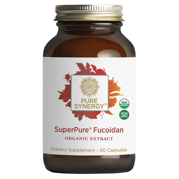 Pure Synergy, SuperPure® 褐藻糖膠，60 粒膠囊（100 毫克膠囊）