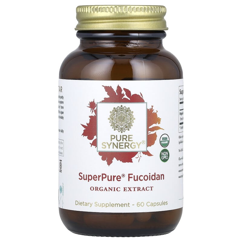SuperPure®（スーパーピュア）フコイダン、60粒（1粒あたり100mg）