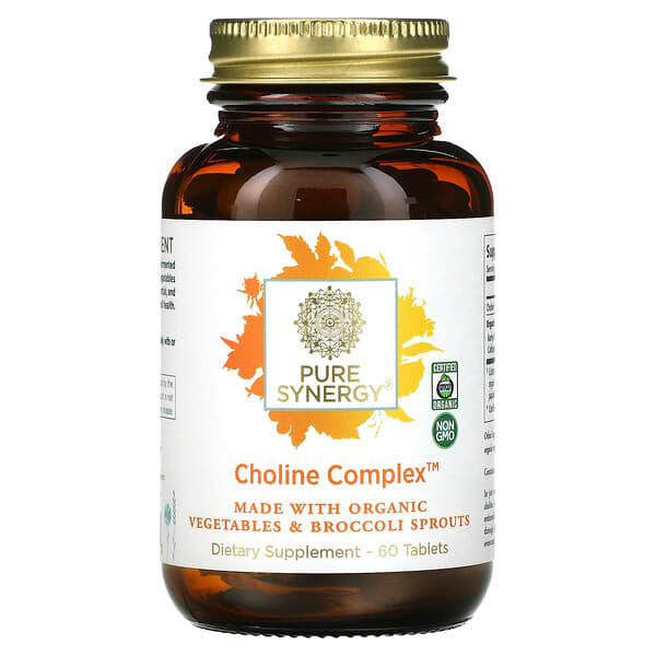 Pure Synergy, Choline Complex（コリンコンプレックス）、タブレット60粒