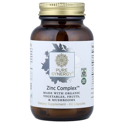 Pure Synergy, Zinc Complex™, 60 Capsules