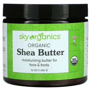 Sky Organics, Bio-Sheabutter, 454 g (16 oz.)