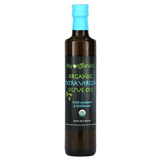 Sky Organics, オーガニックギリシャ産エキストラバージン オリーブオイル、500ml（16.9液量オンス）