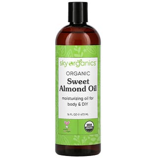 Sky Organics, Aceite de almendras dulces orgánico, 473 ml (16 oz. Líq.)