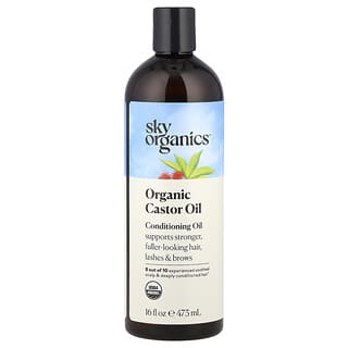 Sky Organics, Organic Castor Oil, Conditioning Oil, 16 fl oz (473 ml)